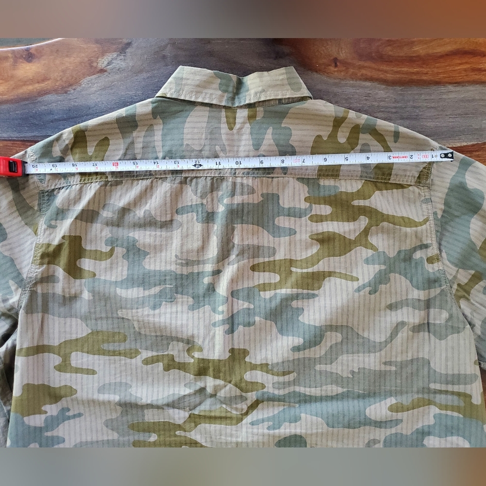 Mossimo Suppy Co., Camo Button Down, XL, Men's Shirt, Great Shirt! - Picture 4 of 6